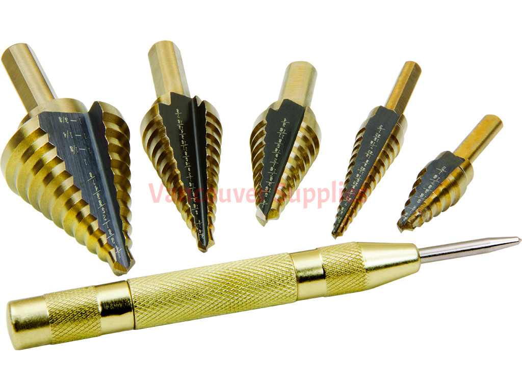 Hss titanium outlet drill bit set